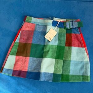 Colorful Plaid Women's Skirt